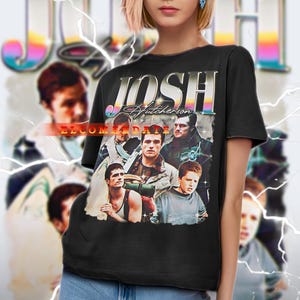 JOSH HUTCHERSON Shirt, Josh Hutcherson Vintage Shirt, Josh Hutcherson Retro 90s Tshirt, Josh Hutcherson Bootleg Tee