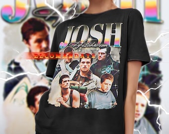JOSH HUTCHERSON Shirt, Josh Hutcherson Vintage Shirt, Josh Hutcherson Retro 90er Jahre Tshirt, Josh Hutcherson Bootleg Tee