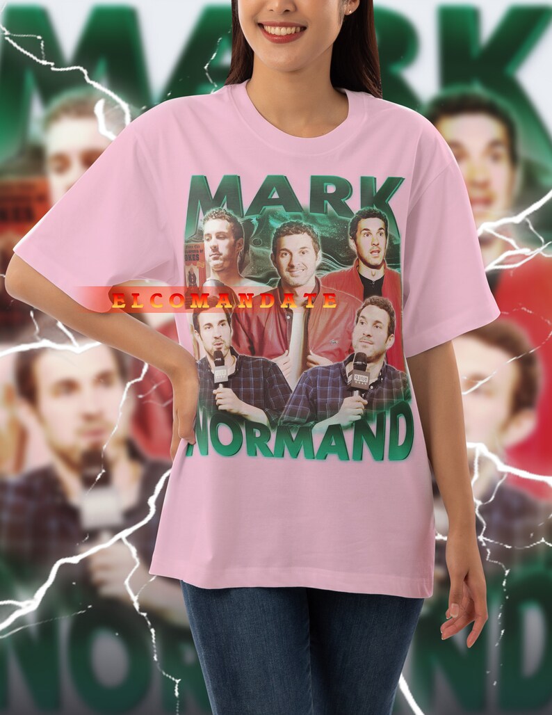 MARK NORMAND Camisa vintage, camiseta Mark Normand Homage, camisetas