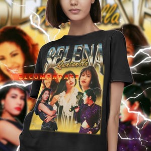 SELENA QUINTANILLA Vintage T-shirt - Selena Quintanilla Tribute Tee, Selena Quintanilla Long Sleeve Shirt, Selena Youth Tee, Kids Tee