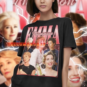 EMMA THOMPSON Vintage Shirt, Emma Thompson Homage Tshirt, Emma Thompson Fan Tees, Emma Thompson Retro 90s Sweater, Emma Thompson Merch