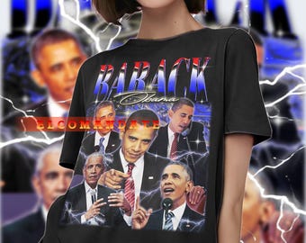 BARACK OBAMA Shirt, Barack Obama Vintage Shirt, Barack Obama Retro 90s Tshirt, Barack Obama Sweatshirt, Barack Obama Longsleeve