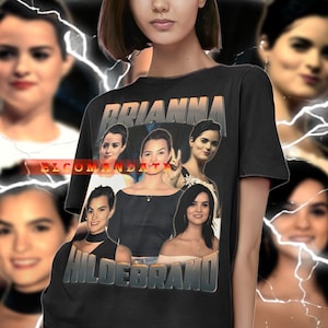 BRIANNA HILDEBRAND Vintage Shirt, Brianna Hildebrand Homage Tshirt, Brianna Hildebrand Fan Tees, Brianna Hildebrand Retro 90s Sweater