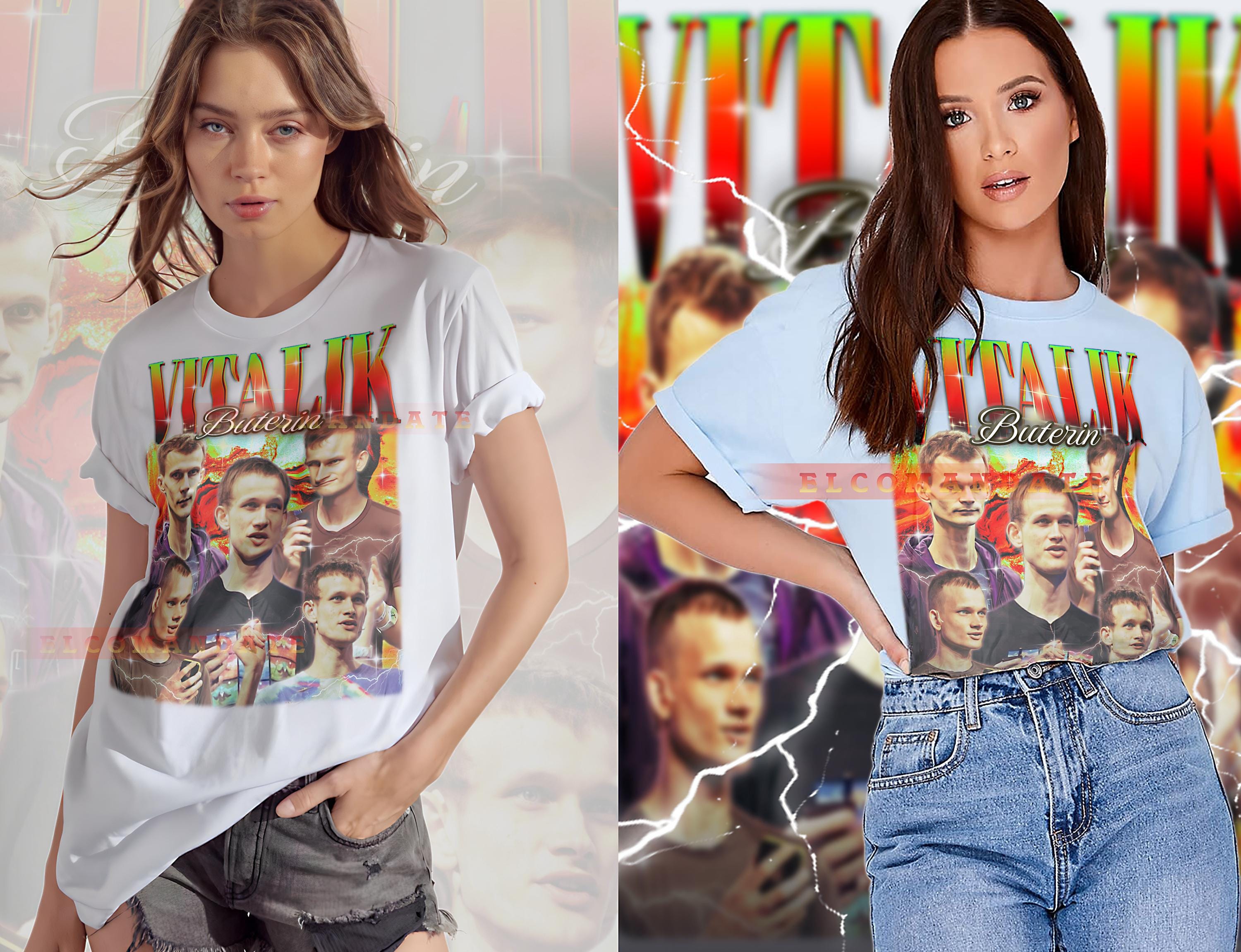VITALIK BUTERIN Bootleg Shirt, Vitalik Buterin Retro Tees, Crypto Pioneer  T-shirt, Visionary Logic Longsleeve, Vitalik Buterin Sweater - Etsy