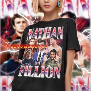 NATHAN FILLION Shirt, Nathan Fillion Vintage Shirt, Nathan Fillion Retro 90s Tshirt, Nathan Fillion Bootleg Tee, Nathan Fillion Sweater