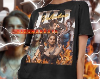 JILL VALENTINE Shirt, Jill Valentine Vintage Shirt, Jill Valentine Retro 90s Tshirt, Jill Valentine Bootleg Tee, Jill Valentine Sweater