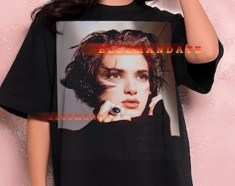Winona Ryder Vintage, Winona Ryder Retro, Winona Ryder Bootleg, Winona Ryder Sweater, Lydia Deetz Tee, 1988 Movie Shirt