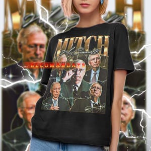 MITCH MCCONNELL Shirt, Mitch McConnell Vintage Shirt, Mitch McConnell Retro 90s Tshirt, Mitch McConnell Bootleg Tee, Mitch McConnell Sweater