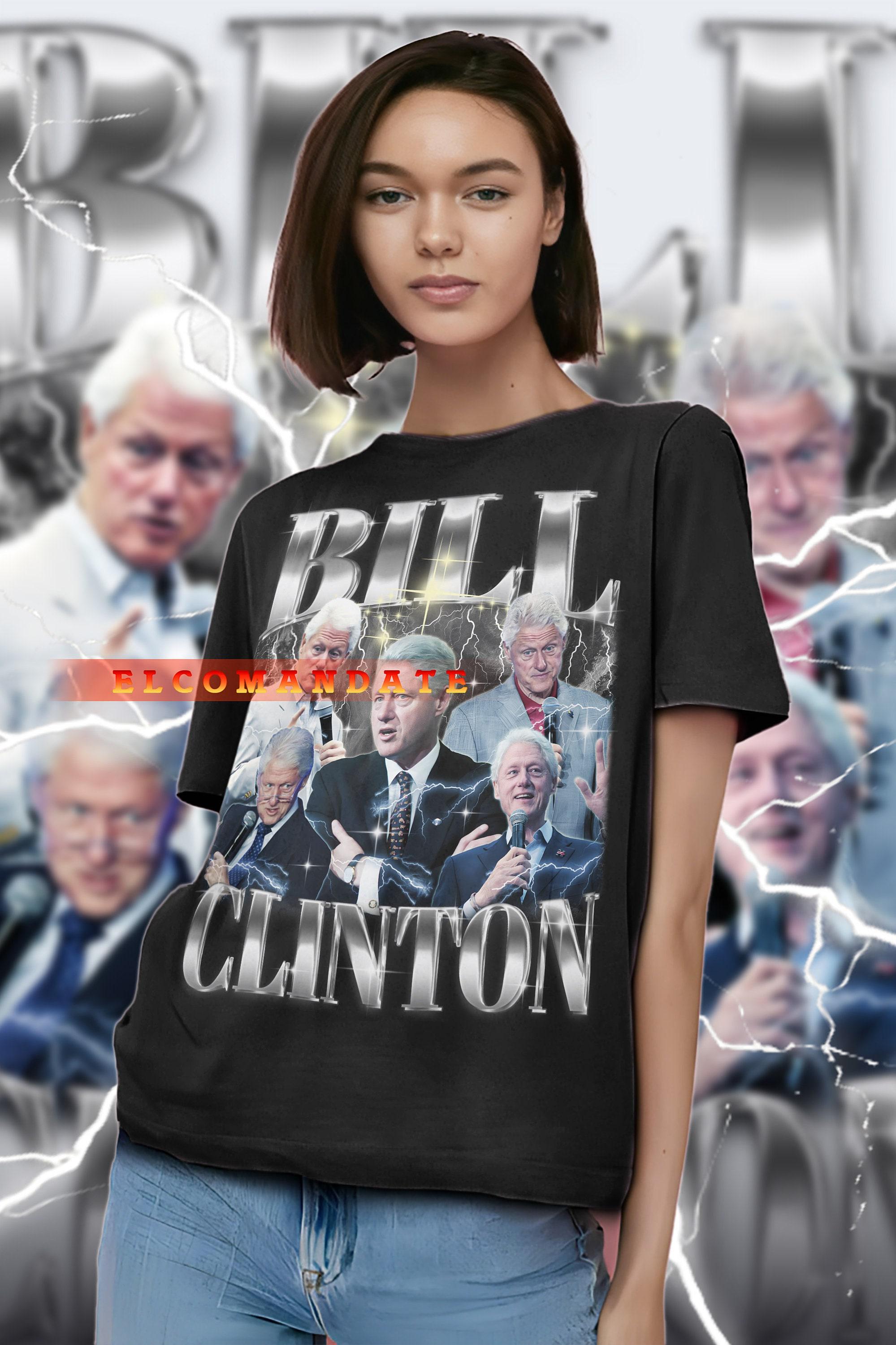 90’S Bill Clinton T-SHIRTS Vintage 90s President Bill Clinton 21st Century Express