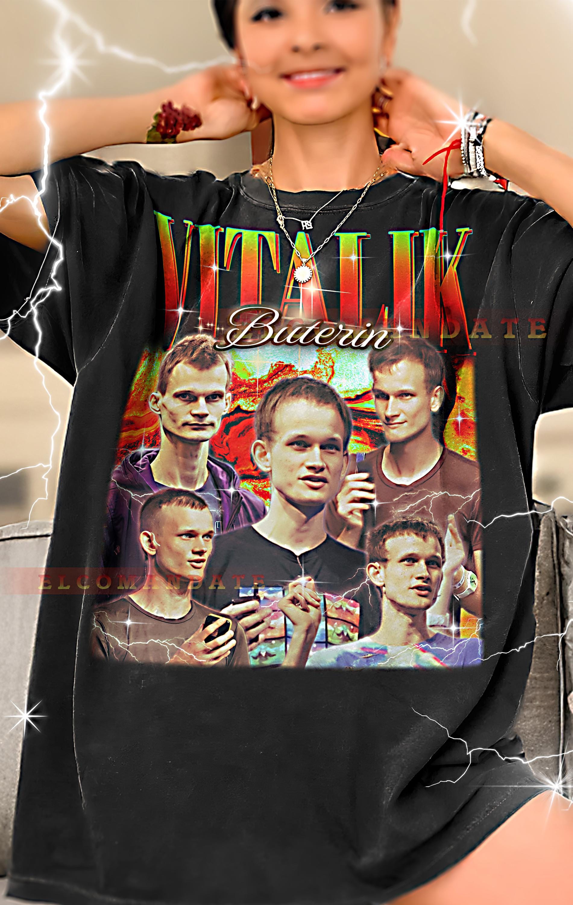 VITALIK BUTERIN Bootleg Shirt, Vitalik Buterin Retro Tees, Crypto Pioneer  T-shirt, Visionary Logic Longsleeve, Vitalik Buterin Sweater - Etsy