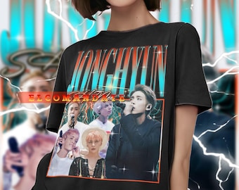JONGHYUN SHINEE Bootleg Shirt, Jonghyun Shinee Retro Tees, Gentle