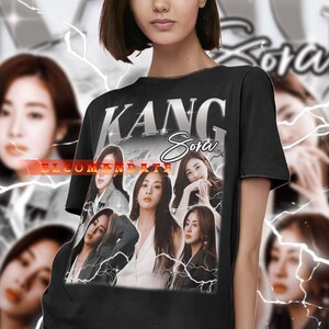 KANG SORA Actress Vintage Shirt, Kang Sora Homage Tshirt, Kang Sora Fan Tees, Kang Sora Retro 90s Sweater, Kang Sora Merch Gift, Kang Sora