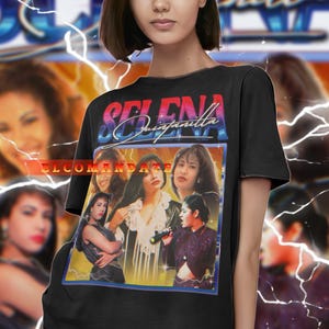 SELENA QUINTANILLA Vintage T-shirt - Selena Quintanilla Tribute Tee, Selena Quintanilla Long Sleeve Shirt, Selena Youth Tee, Kids Tee