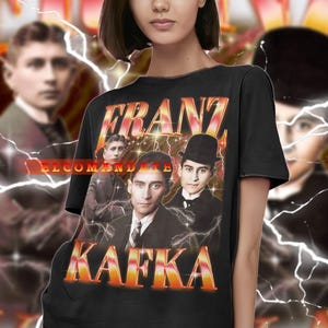 Schauspieler FRANZ KAFKA Vintage Shirt, Franz Kafka Homage Tshirt, Franz Kafka Fan Tees, Franz Kafka Retro 90er Jahre Pullover, Franz Kafka Merch Geschenk