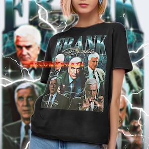 FRANK DREBIN Shirt, Frank Drebin Vintage Shirt, Frank Drebin Retro 90s Tshirt, Frank Drebin Bootleg Tee, Frank Drebin Sweater