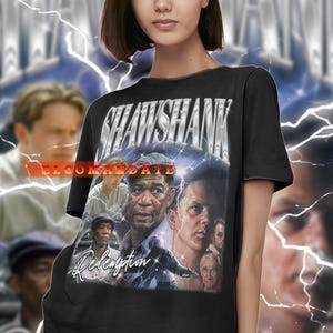 SHAWSHANK REDEMPTION Vintage Shirt, Shawshank Redemption Homage Tshirt, Shawshank Redemption Fan Tees, Shawshank Redemption Retro 90 Sweater