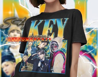 KEY SHINEE Singer Vintage Shirt, Key Shinee Homage Tshirt, Key