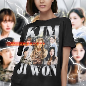 KIM JI WON Vintage Shirt, Kim Ji Won Homage Tshirt, Kim Ji Won Fan Tees, Kim Ji Won Retro 90s Sweater, Kim Ji Won Merch Gift