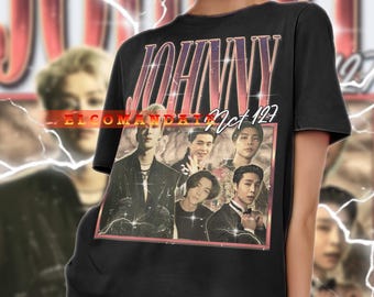 JOHNNY NCT 127 Homage Shirt, Johnny Retro Shirt, Johnny 90s Tshirt, Johnny Bootleg Tee, Johnny Fan Tee