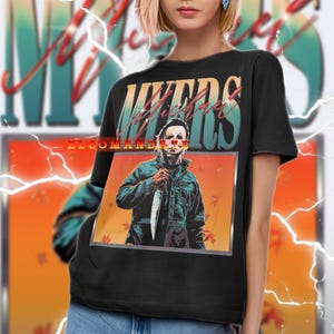 MICHAEL MYERS Halloween-shirt, vintage shirt Michael Myers, Michael Myers retro T-shirt jaren 90, Michael Myers Bootleg-T-shirt, Michael Myers-sweater