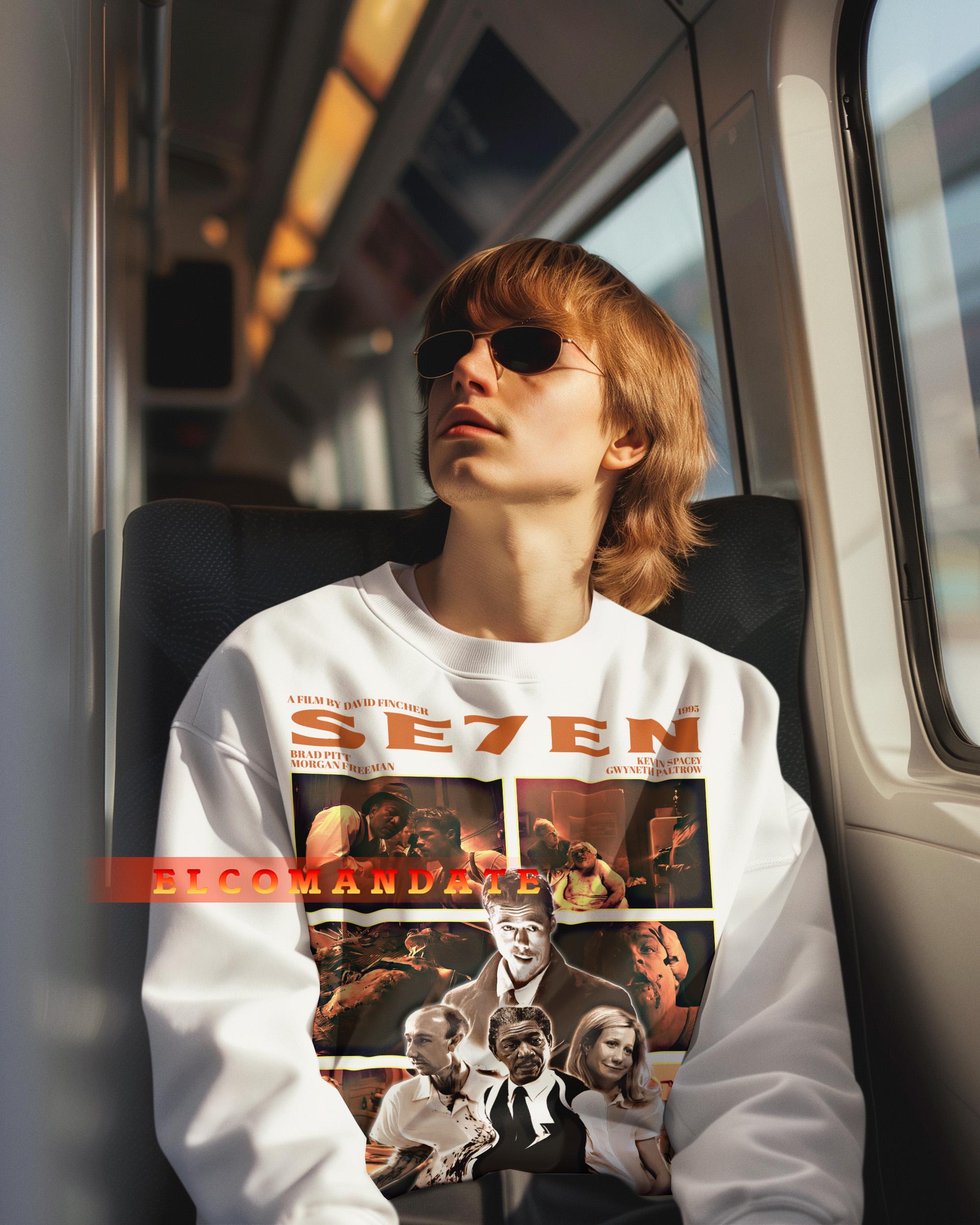 Se7en Film Shirt, Se7en Retro 90s Tshirt, Vintage Sweater, Se7en 