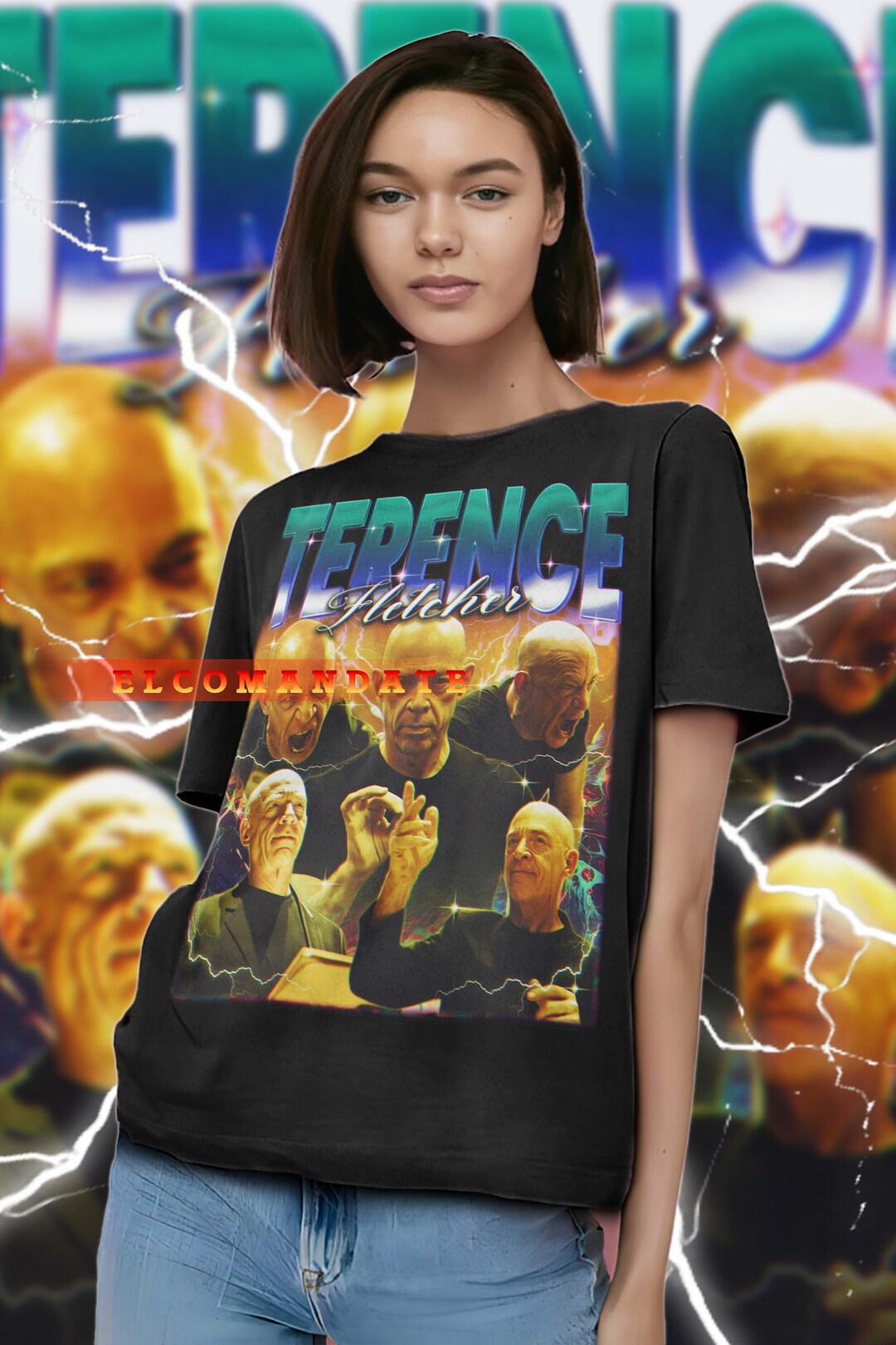 TERENCE FLETCHER Vintage Shirt, J. K. Simmons Shirt, Fletcher