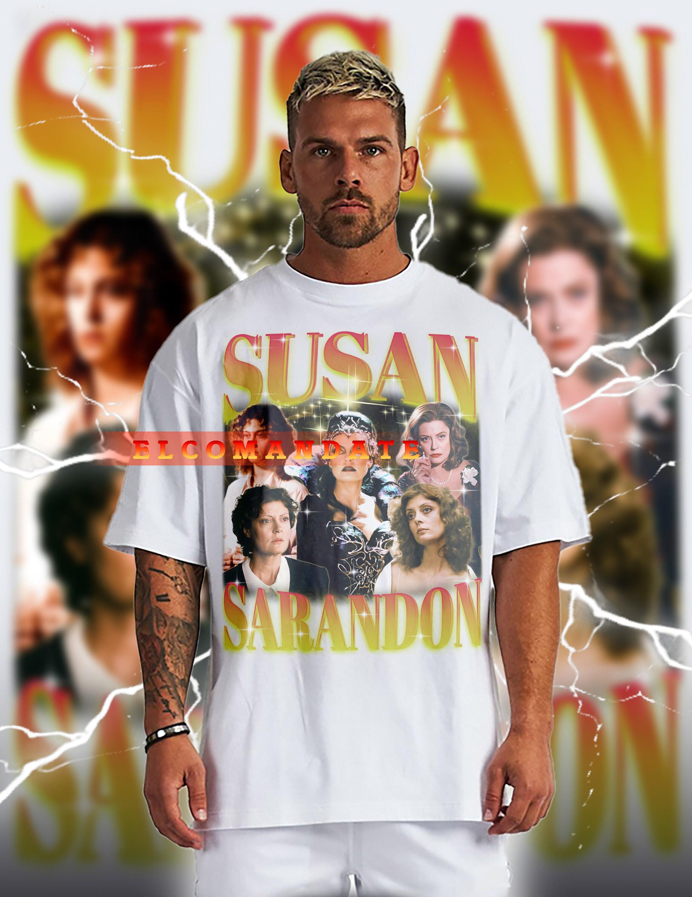 Susan Roshan Merch SUSAN SARANDON Vintage Shirt, Susan Sarandon Homage Tshirt, Susan ...