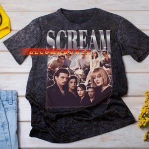 SCREAM Shirt, Scream Vintage Shirt, Scream Retro 90s Tshirt, Bootleg Tee, Scream Sweater, Ghostface Killer, Horror Movie Classic, Wes Craven image 4