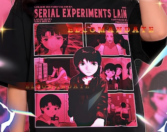 SERIAL EXPERIMENTS LAIN Vintage Shirt, Serial Experiments Lain