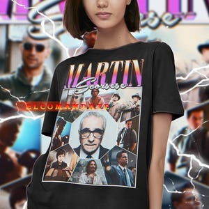 MARTIN SCORSESE Vintage Shirt, Scorsese Homage Tshirt, Martin Scorsese Fan Tees, Martin Scorsese Retro 90s Sweater, Martin Scorsese Gift