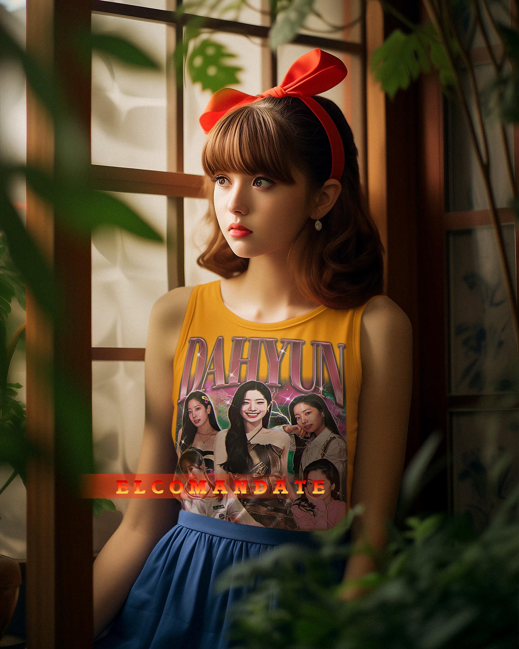 DAHYUN Twice Vintage Shirt, Twice Dahyun Homage Tshirt, Dahyun Fan