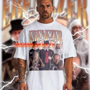 Camiseta vintage de EBENEZER SCROOGE, camiseta homenaje a Ebenezer Scrooge, camisetas de fan de Ebenezer Scrooge, suéter retro de Ebenezer Scrooge de los 90, Ebenezer