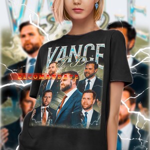 JD VANCE Shirt, JD Vance Vintage Shirt, Jd Vance Retro 90s Tshirt, JdVance Sweatshirt, Jd Vance Longsleeve, Hillbilly Elegy, Donald Trump