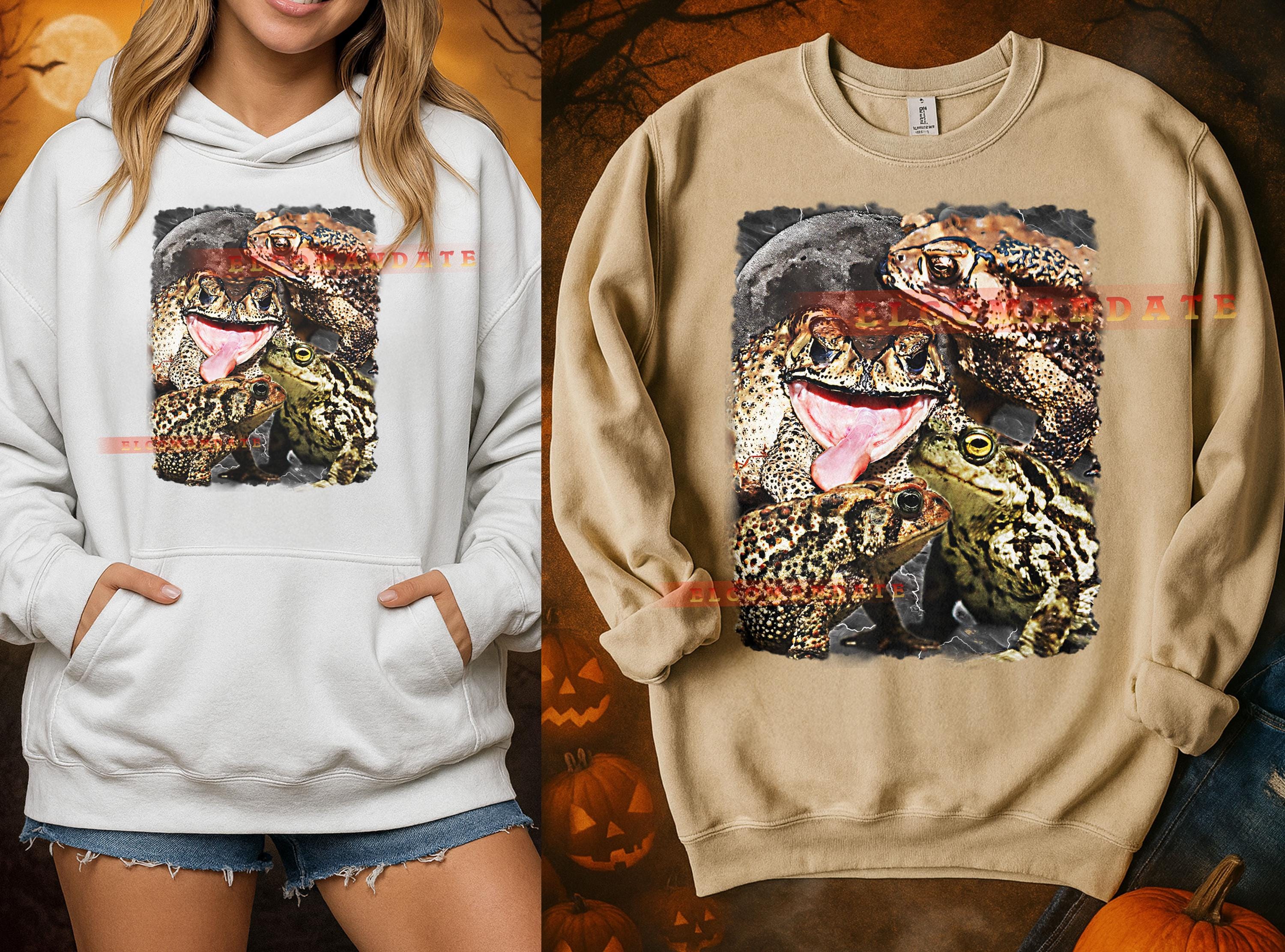 Retro Load Toad Toad 90s Vintage Retro Bootleg Toad Shirt, Amphibian Graphic Tee ...
