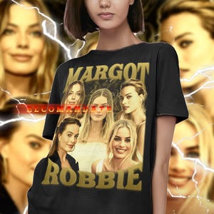 MARGOT ROBBIE Vintage Shirt, Margot Robbie Homage Tshirt, Margot Robbie Fan Tees, Margot Robbie Retro 90s Sweater, Margot Robbie Merch Gift