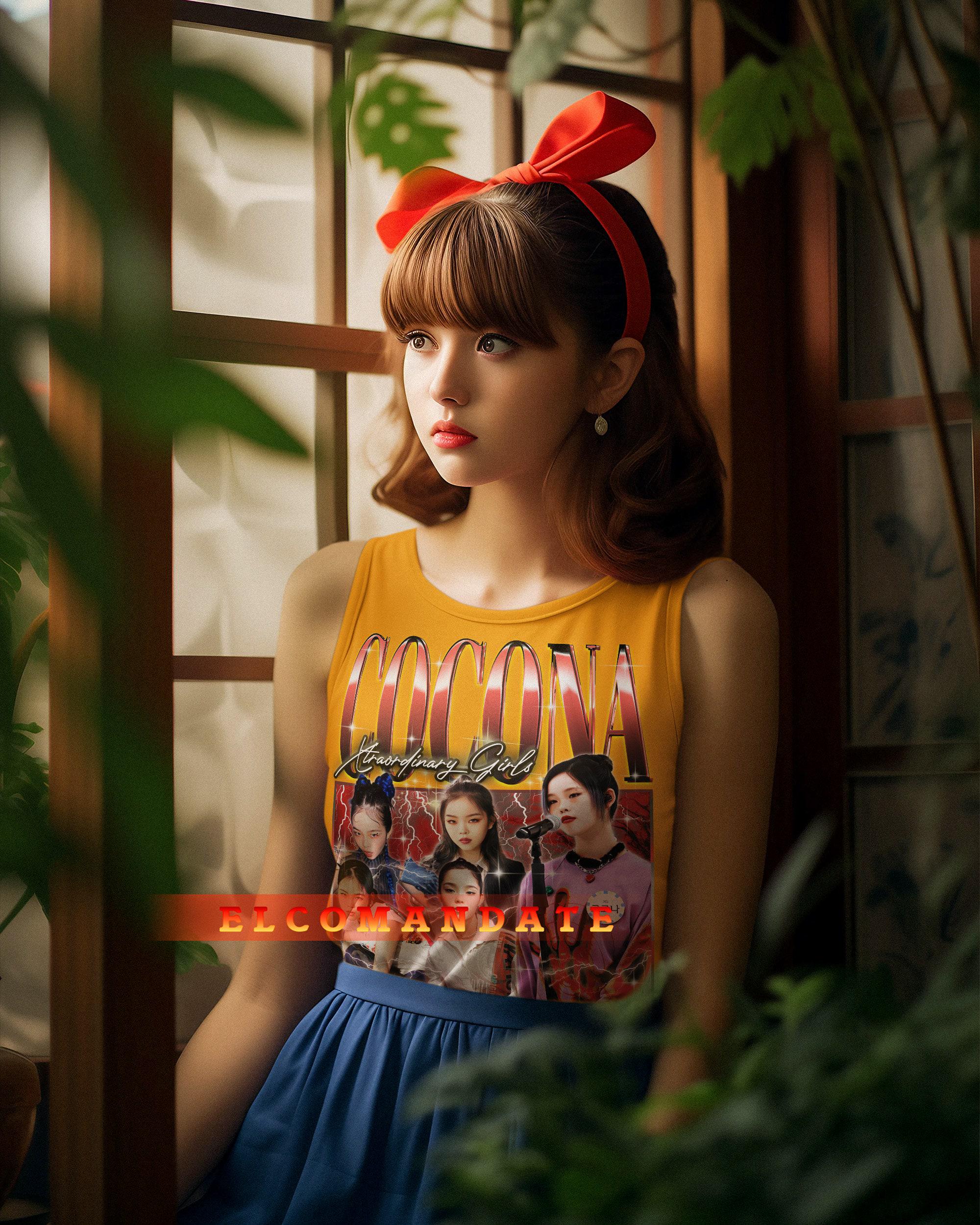 COCONA Xtraordinary Girls, COCONA XG Vintage Shirt, Cocona Xg