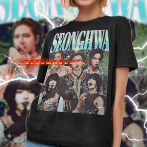 SEONGHWA ATEEZ Shirt, Seonghwa Vintage Shirt, Seonghwa Retro 90s Tshirt, Seonghwa Bootleg Tee, Seonghwa Sweater
