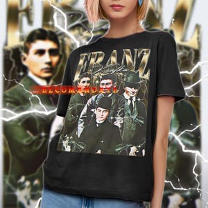 FRANZ KAFKA Shirt, Franz Kafka Vintage Shirt, Franz Kafka Retro 90s Tshirt, Franz Kafka Bootleg Tee, Franz Kafka Sweater