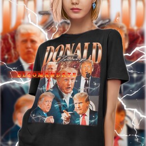 TRUMP Shirt, Trump Vintage Shirt, Trump Retro 90s Tshirt, Trump Sweatshirt, Trump Longsleeve, Trump MAGA, Trump 2024, Trump President Shirt