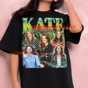 Kate Middleton Bootleg, Kate Middleton Retro, Duchess of Cambridge, Princess of Wales, Royal Family, British Monarchy