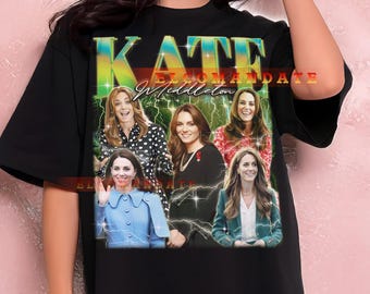Kate Middleton Bootleg, Kate Middleton Retro, Duquesa de Cambridge, Princesa de Gales, Familia Real, Monarquía Británica