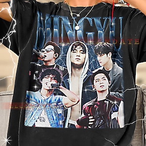 Mingyu Bootleg Tee, Mingyu Longsleeve Shirt, Mingyu Retro Tee, Mingyu Vintage Tee, Mingyu 90s Tee Retro, Vintage, 90s, Tee, Kids