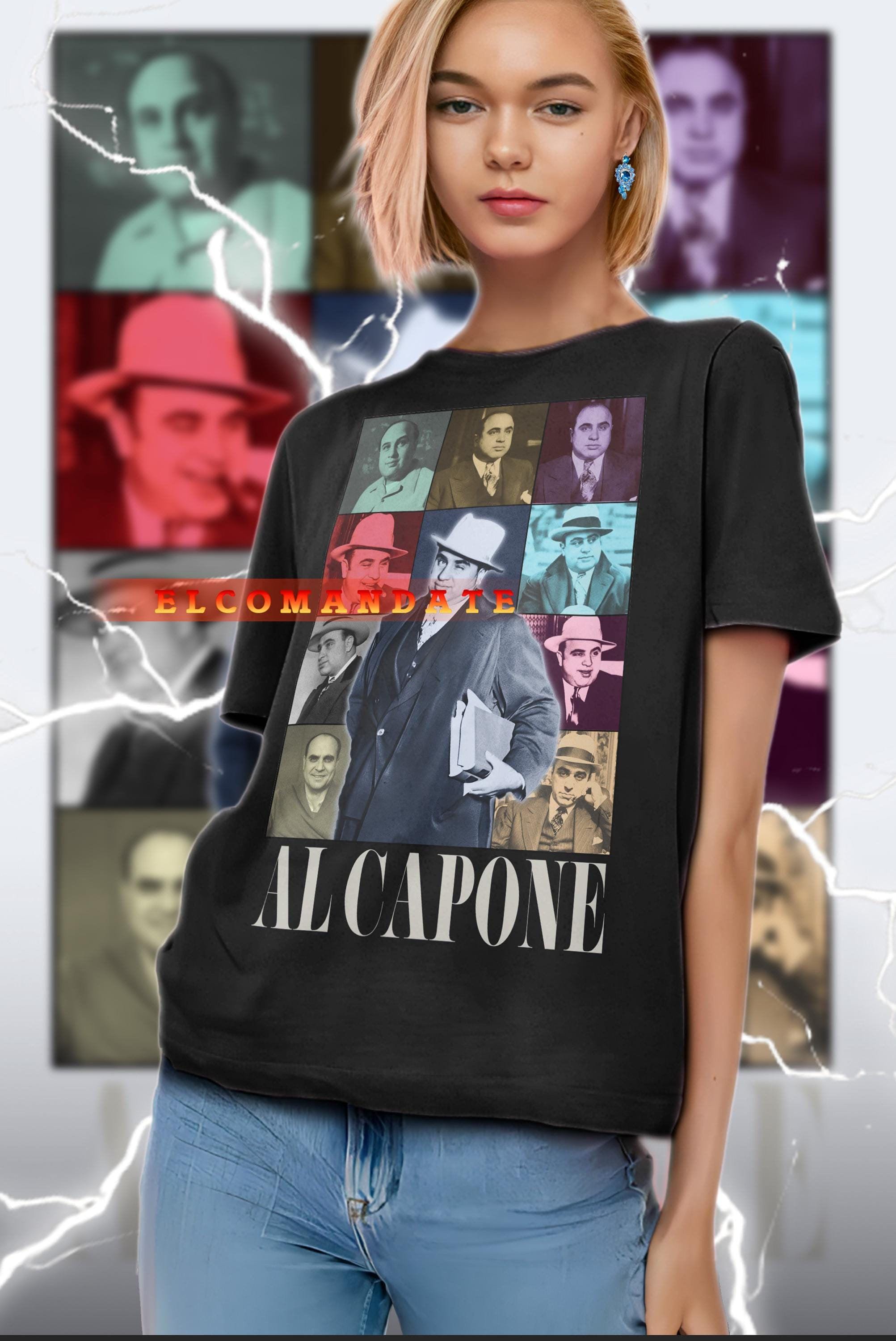 AL CAPONE Shirt, Al Capone Vintage Shirt, Al Capone Retro 90s