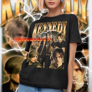 KENNEDY LEON Hemd, Kennedy Leon 90er Jahre Vintage Hemd, Kennedy Leon 90er Retro Shirt, Bootleg-T-Shirt, Kennedy Leon Pullover