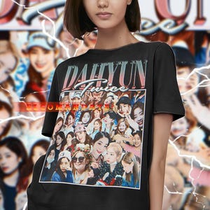 DAHYUN TWICE Vintage Shirt, Dahyun Twice Homage Tshirt, Dahyun Twice Fan Tees, Dahyun Twice Retro 90s Sweater, Dahyun Twice Merch Gift