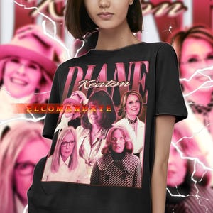 DIANE KEATON Vintage Shirt, Diane Keaton Homage Tshirt, Diane Keaton Fan Tees, Diane Keaton Retro 90s Sweater, Diane Keaton Merch Gift