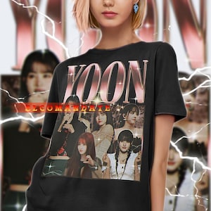 YOON Homage Shirt, Yoon Retro Shirt, Yoon 90s Tshirt, Yoon Bootleg Tee, Yoon Fan Tee, STAYC Vocalist, Talented Performer