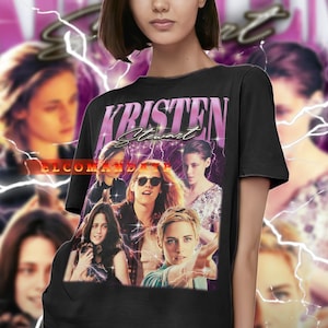 KRISTEN STEWART Vintage Shirt, Kristen Stewart Homage Tshirt, Kristen Stewart Fan Tees, Kristen Stewart Retro 90s Sweater, Kristen Stewart