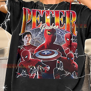 Peter Parker Bootleg Shirt, Peter Parker Longsleeve Tee, Peter Parker Retro Tee, Peter Parker Vintage Tee, Peter Parker 90s Tee