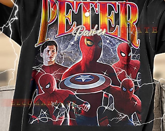 Peter Parker Bootleg Shirt, Peter Parker Longsleeve Tee, Peter Parker Retro Tee, Peter Parker Vintage Tee, Peter Parker 90s Tee